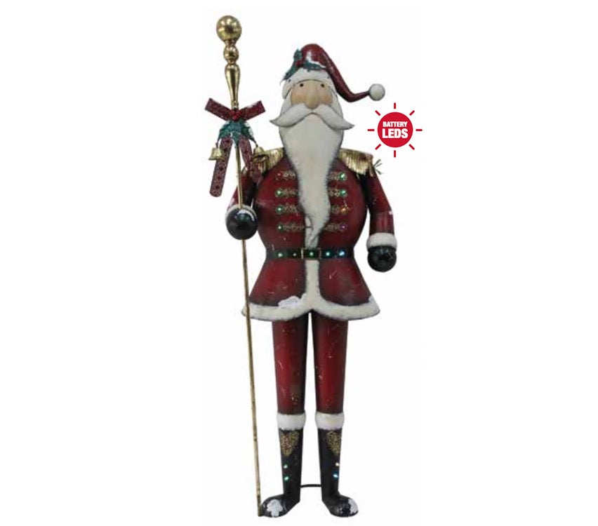 Metal Santa 192cm